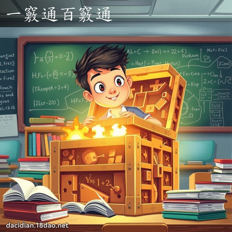 一竅通百竅通 - 國語大辭典配圖