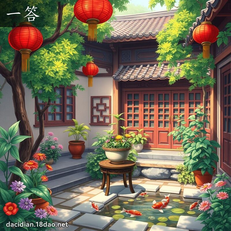 一答 - 國語大辭典配圖