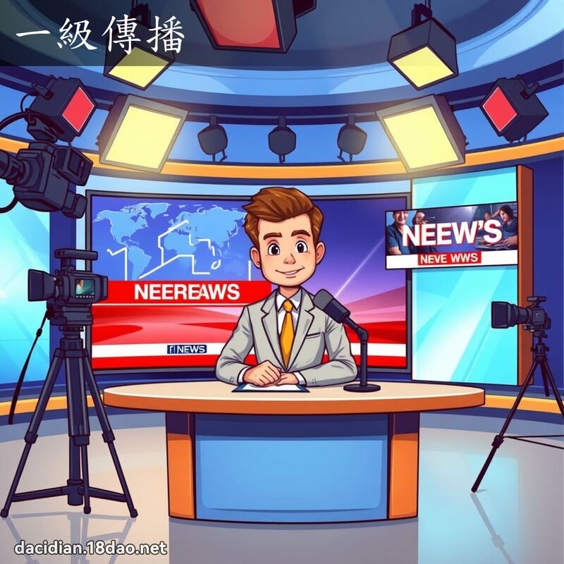 一級傳播 - 國語大辭典配圖