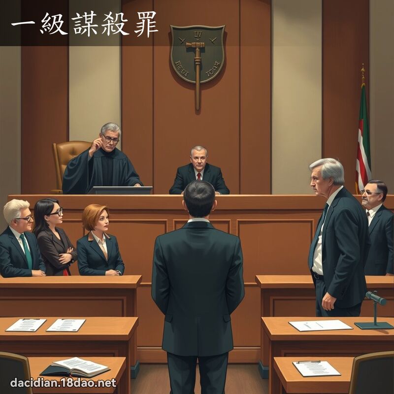 一級謀殺罪 - 國語大辭典配圖