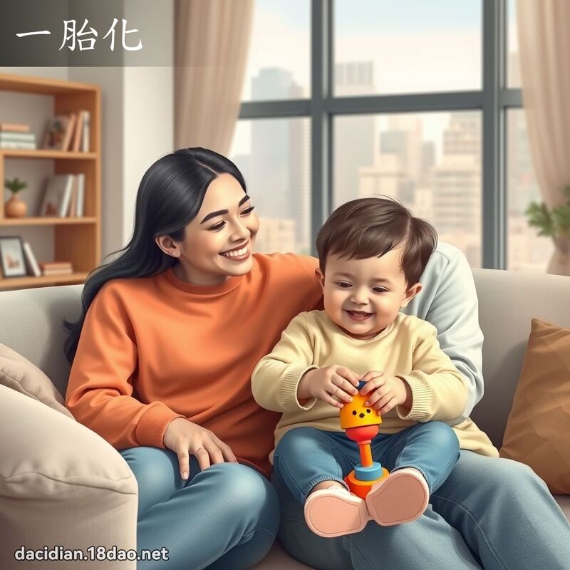 一胎化 - 國語大辭典配圖