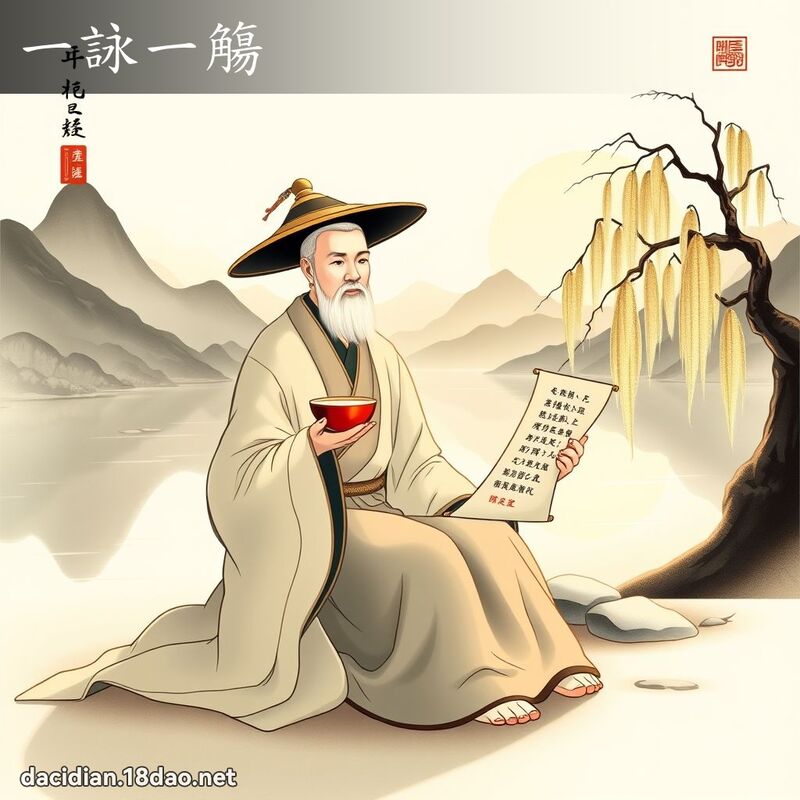 一咏一觴 - 国语大辞典配图
