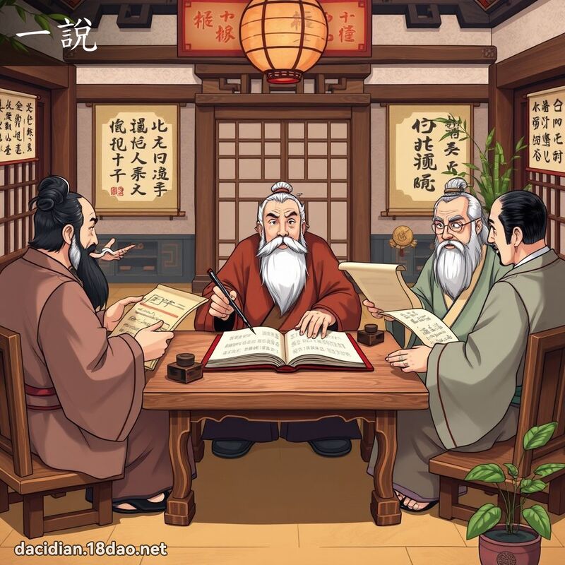 一说 - 国语大辞典配图
