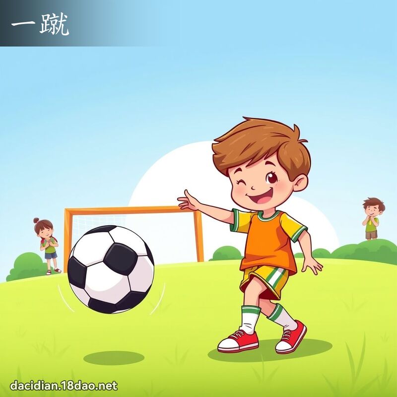 一蹴 - 國語大辭典配圖