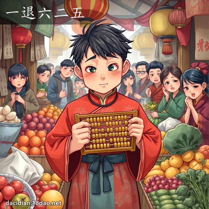 一退六二五 - 国语大辞典配图