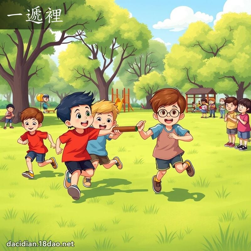 一递里 - 国语大辞典配图