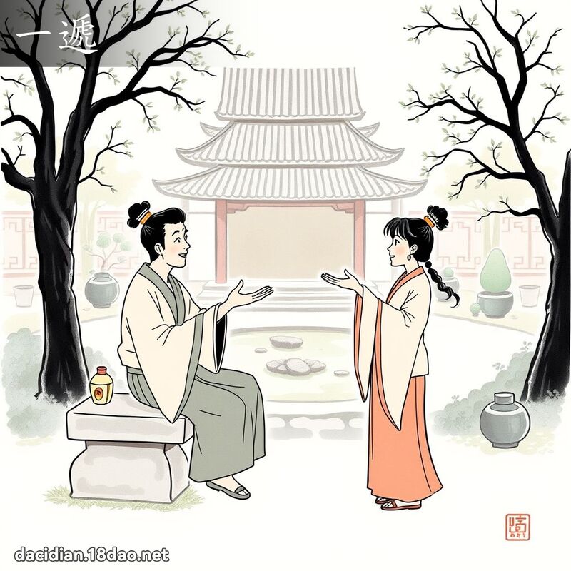 一递 - 国语大辞典配图