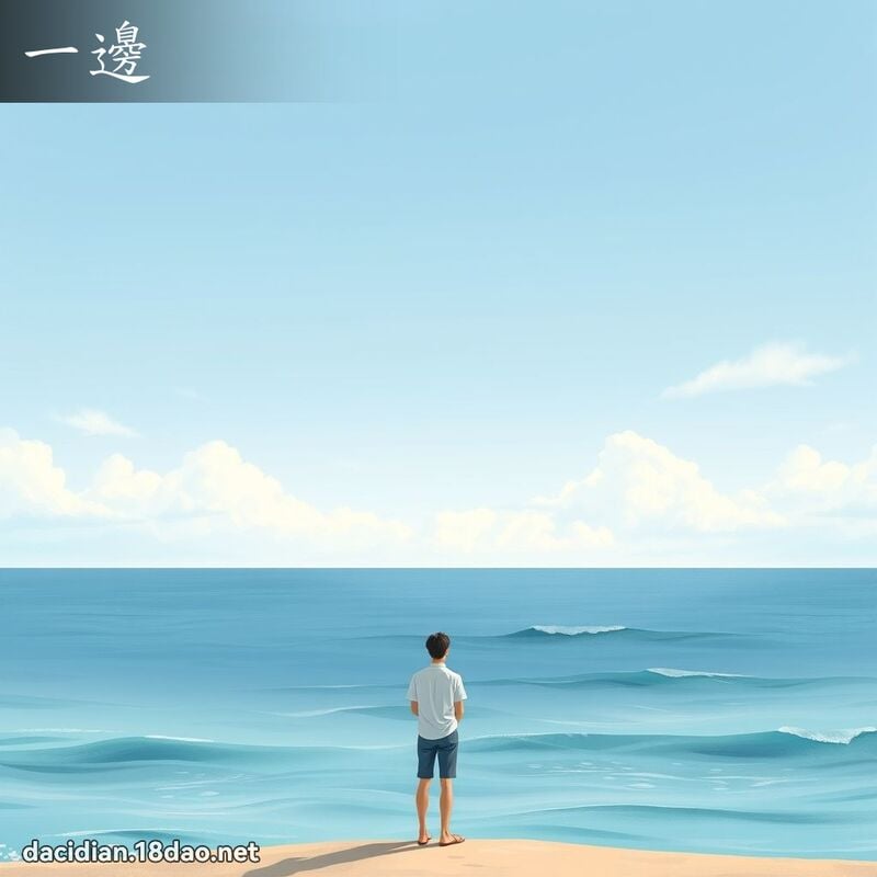一邊 - 國語大辭典配圖