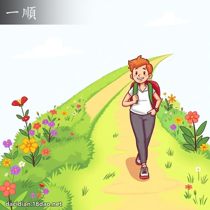 一顺 - 国语大辞典配图
