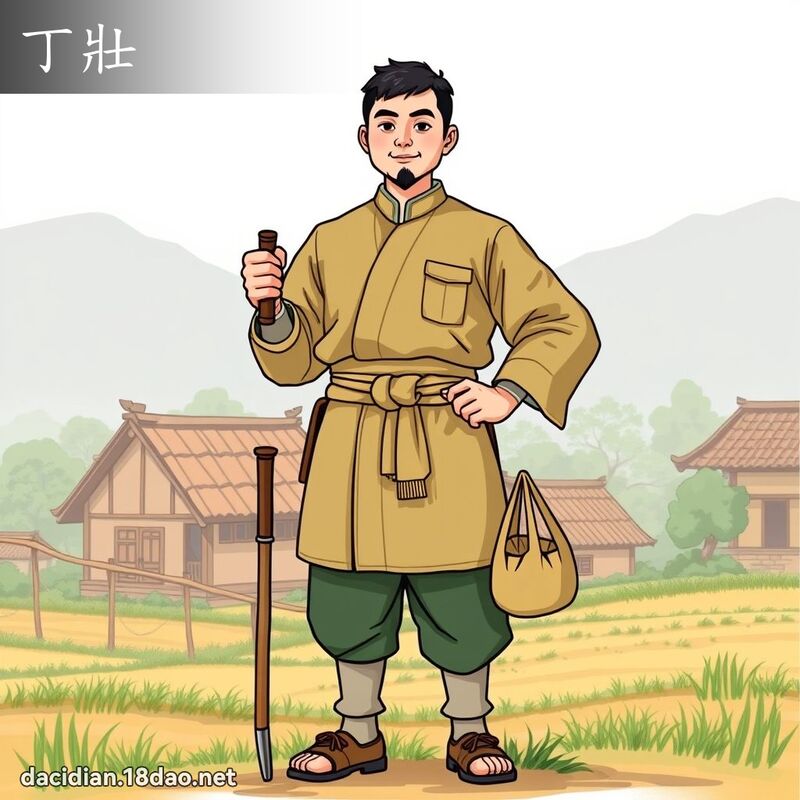 丁壯 - 國語大辭典配圖