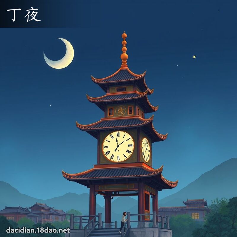 丁夜 - 國語大辭典配圖