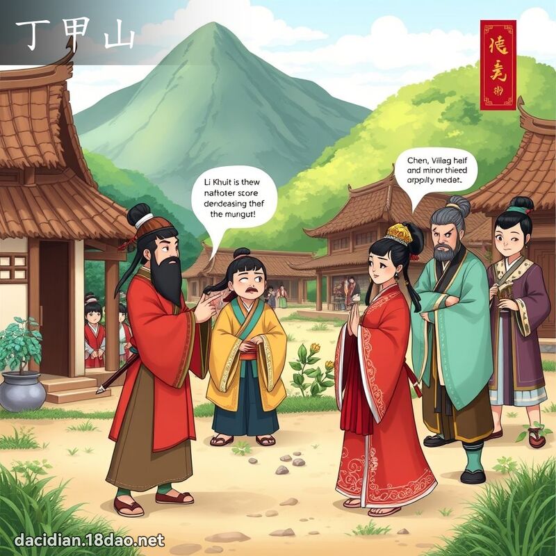 丁甲山 - 国语大辞典配图
