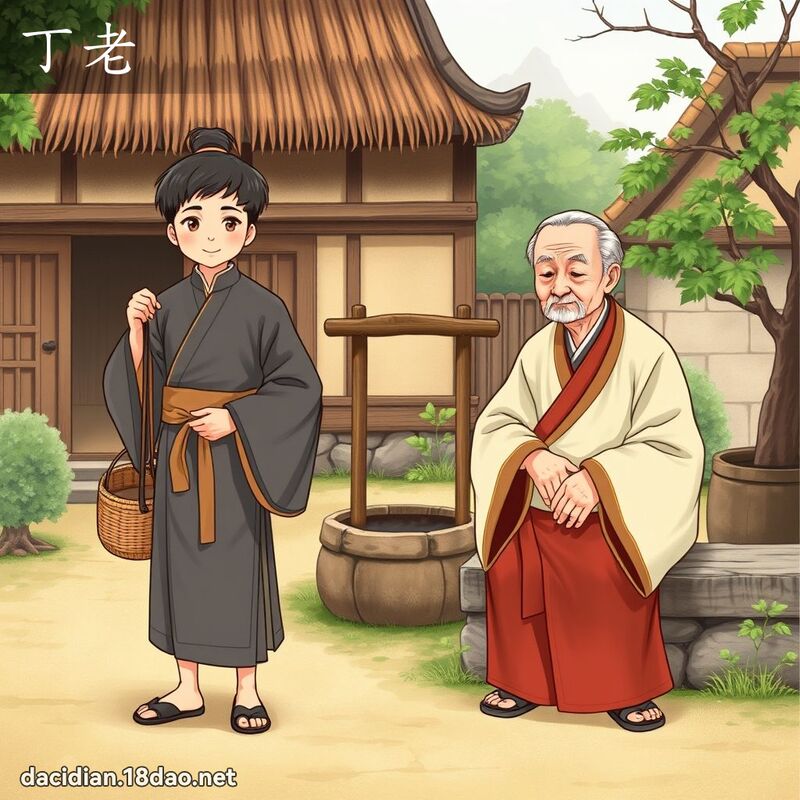 丁老 - 國語大辭典配圖