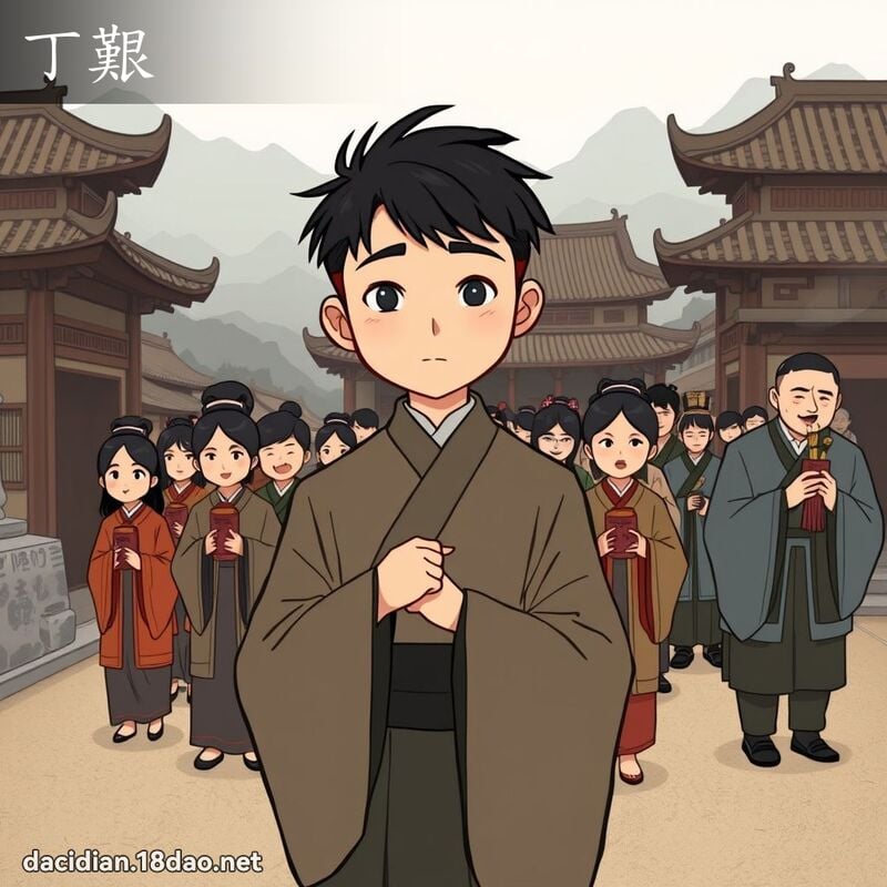 丁艰 - 国语大辞典配图