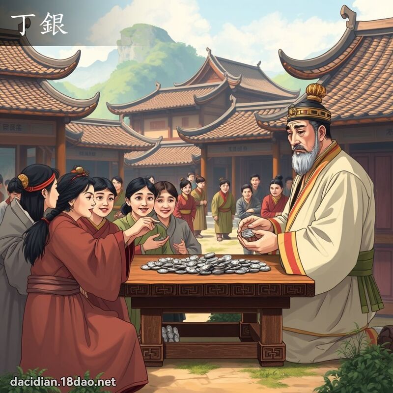 丁银 - 国语大辞典配图