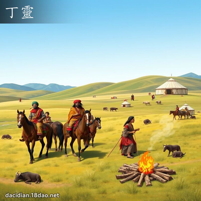 丁灵 - 国语大辞典配图