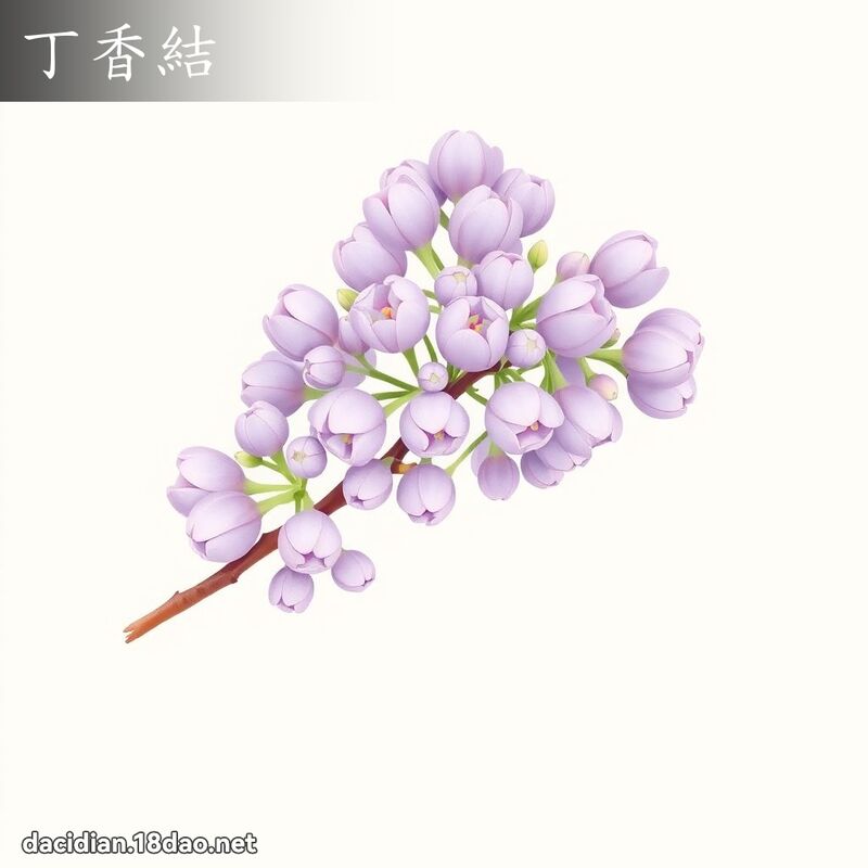 丁香結 - 國語大辭典配圖