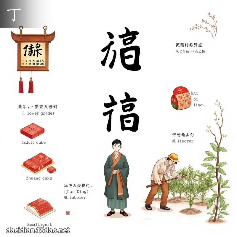 漢字: 丁 (多音字)