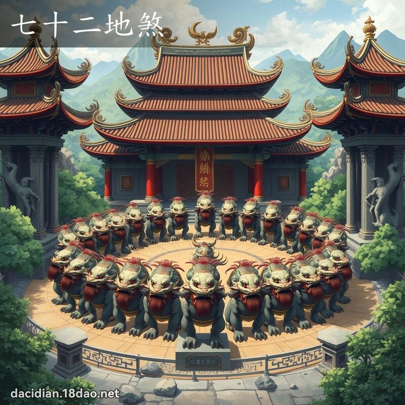 七十二地煞 - 國語大辭典配圖