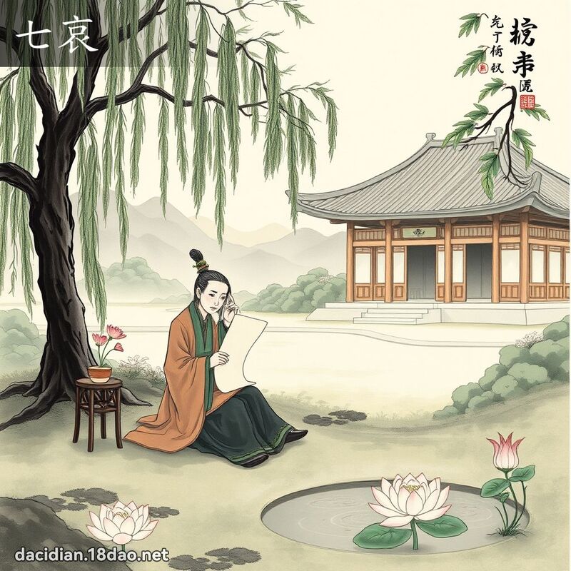 七哀 - 国语大辞典配图