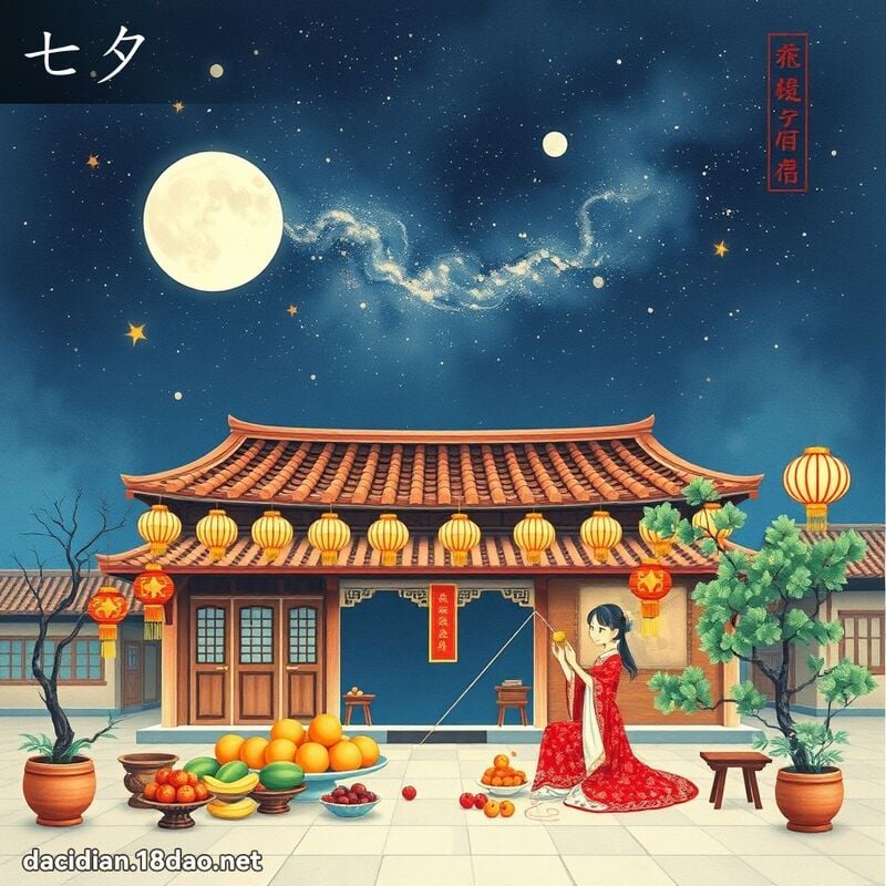 七夕 - 国语大辞典配图