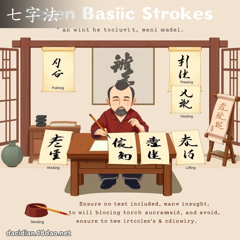 七字法 - 国语大辞典配图