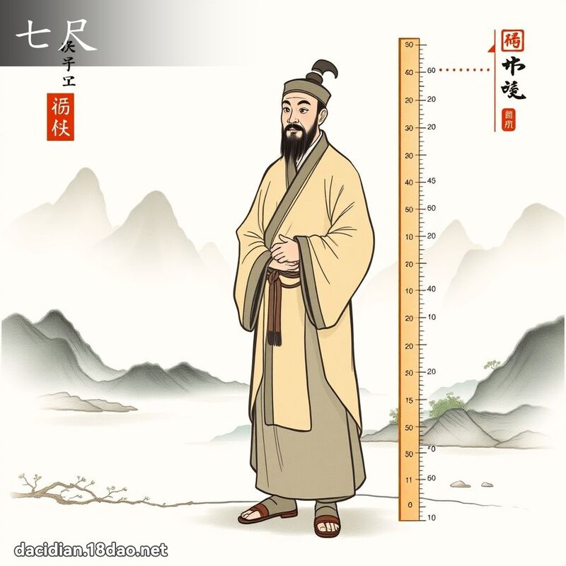 七尺 - 国语大辞典配图