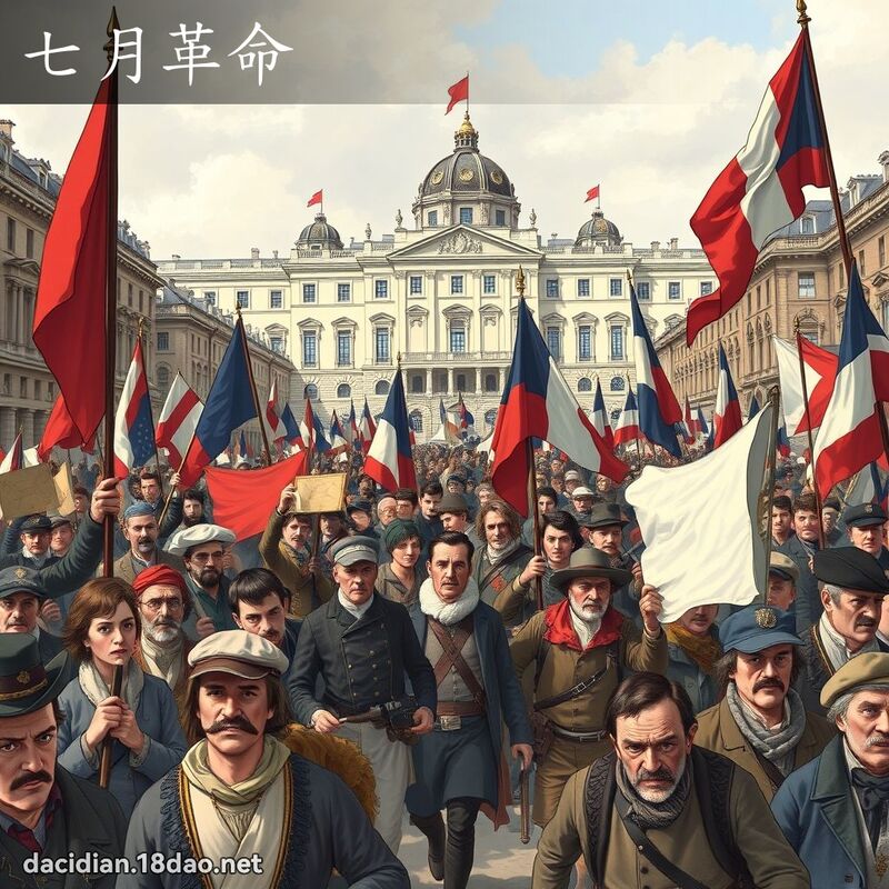 七月革命 - 国语大辞典配图