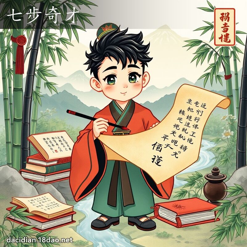 七步奇才 - 国语大辞典配图