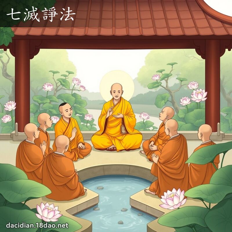 七灭諍法 - 国语大辞典配图