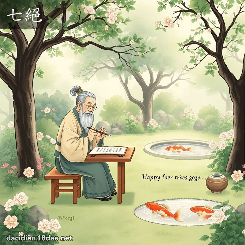 七绝 - 国语大辞典配图