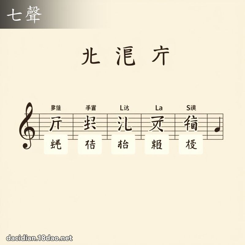 七声 - 国语大辞典配图