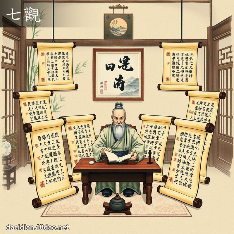 七观 - 国语大辞典配图