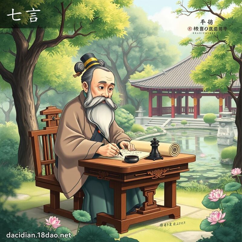 七言 - 国语大辞典配图