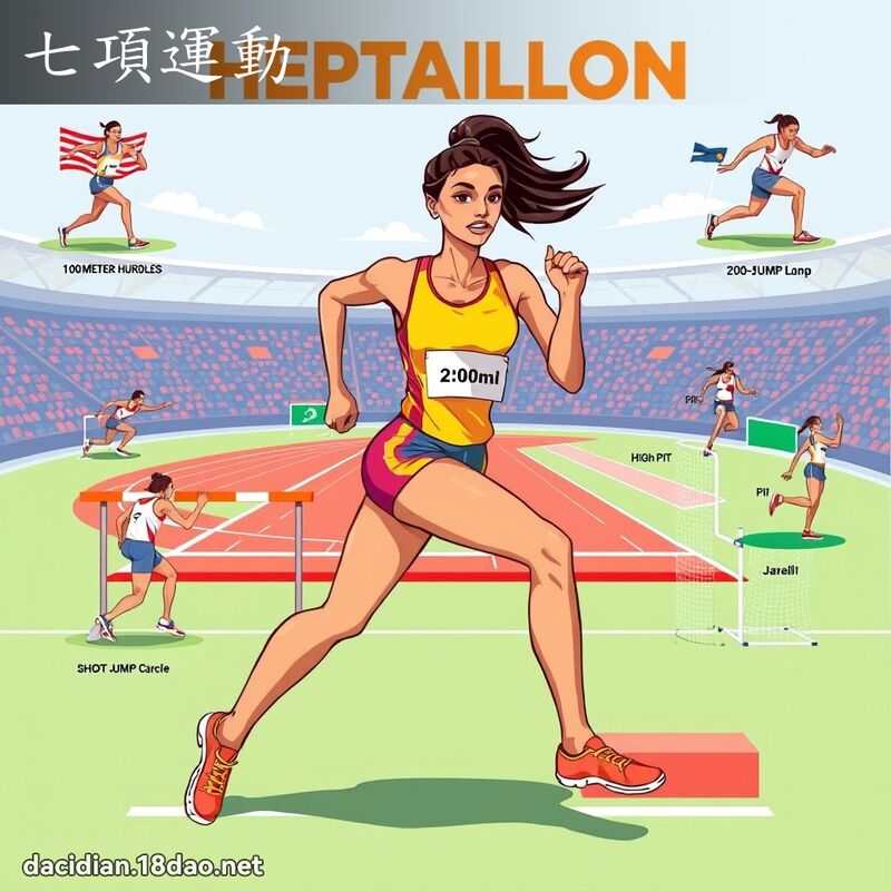 七项运动 - 国语大辞典配图