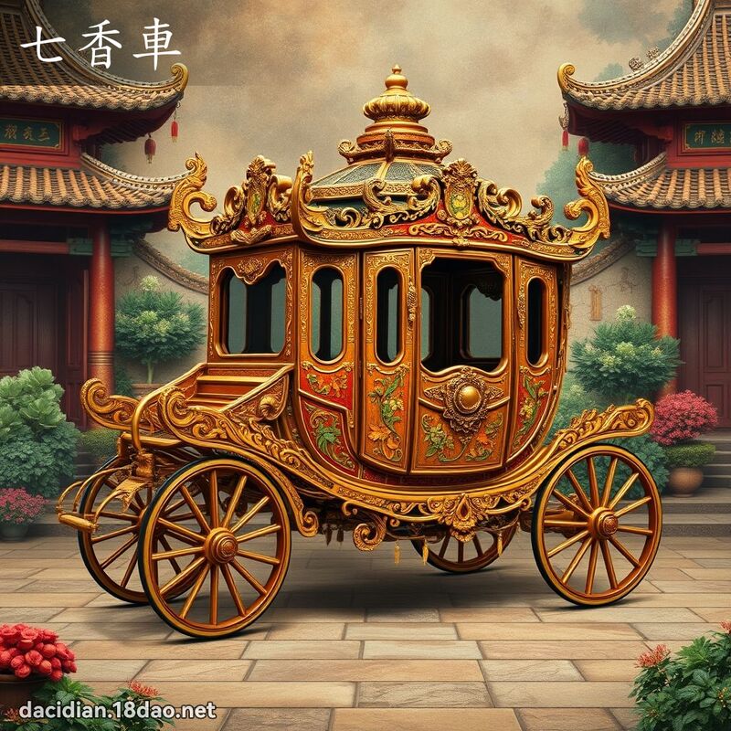 七香车 - 国语大辞典配图