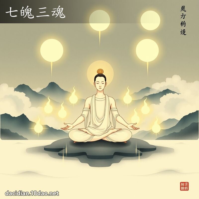 七魄三魂 - 国语大辞典配图