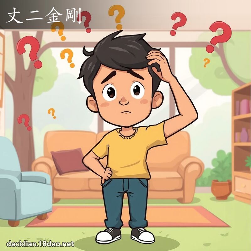 丈二金剛 - 國語大辭典配圖