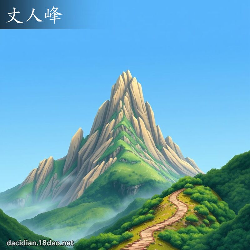 丈人峰 - 国语大辞典配图