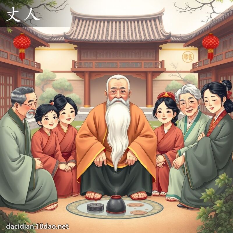 词语: 丈人 (多意词)
