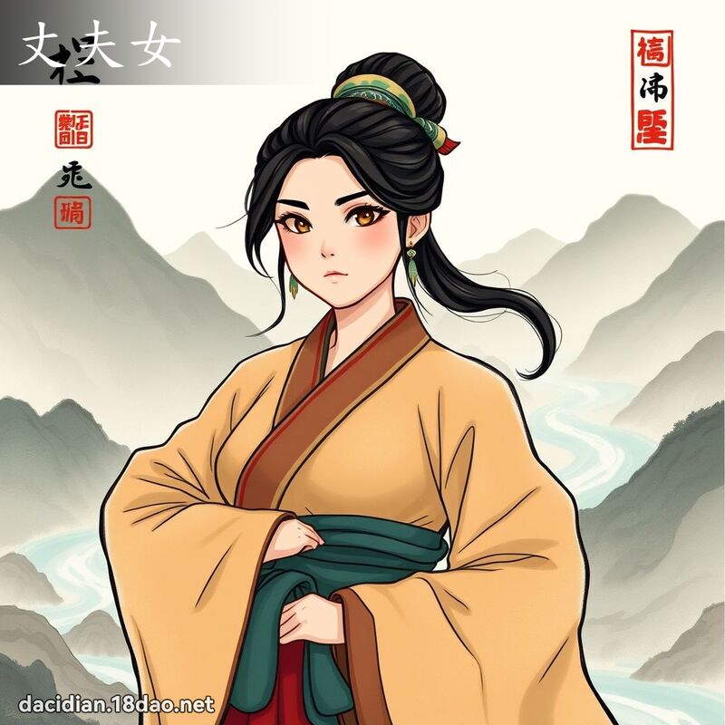 丈夫女 - 國語大辭典配圖