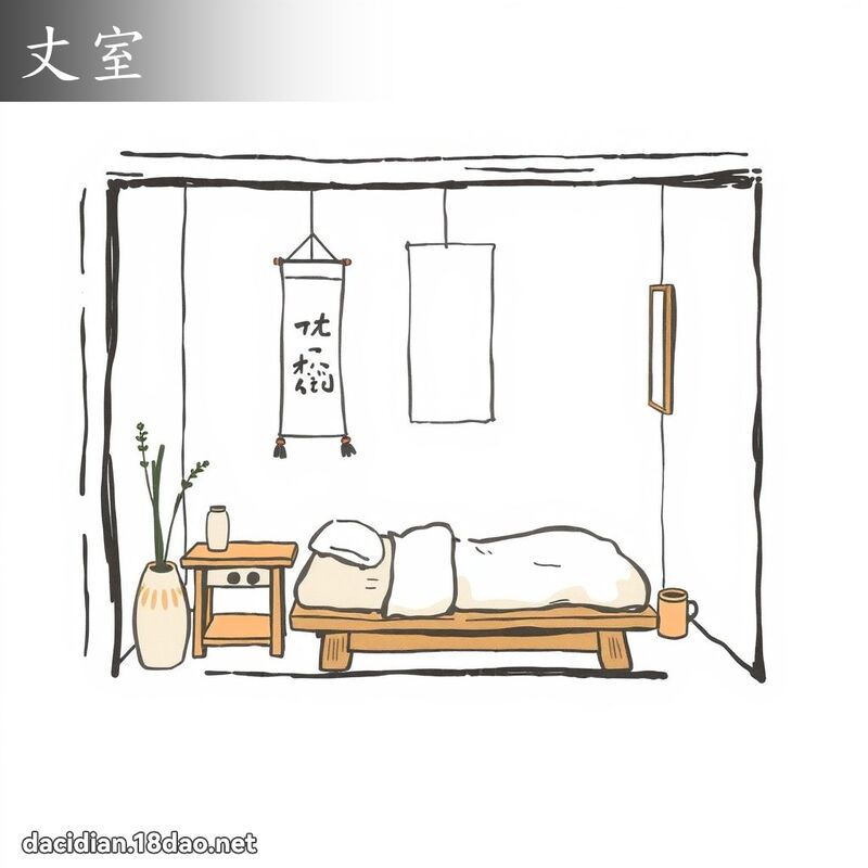 丈室 - 國語大辭典配圖
