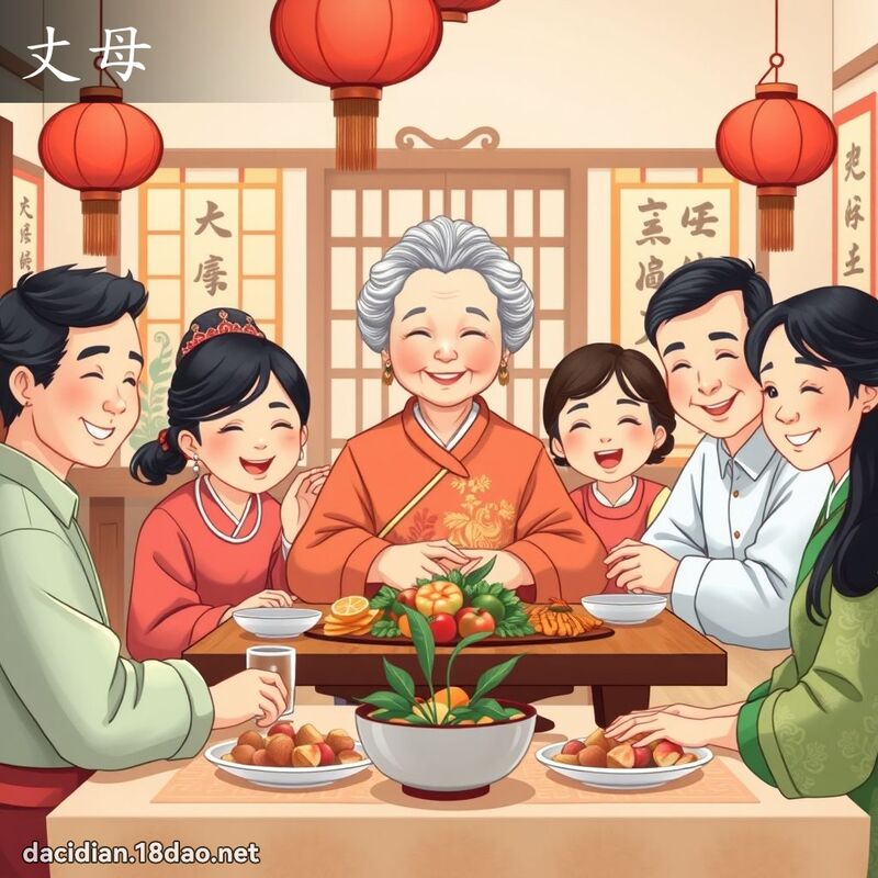 丈母 - 国语大辞典配图