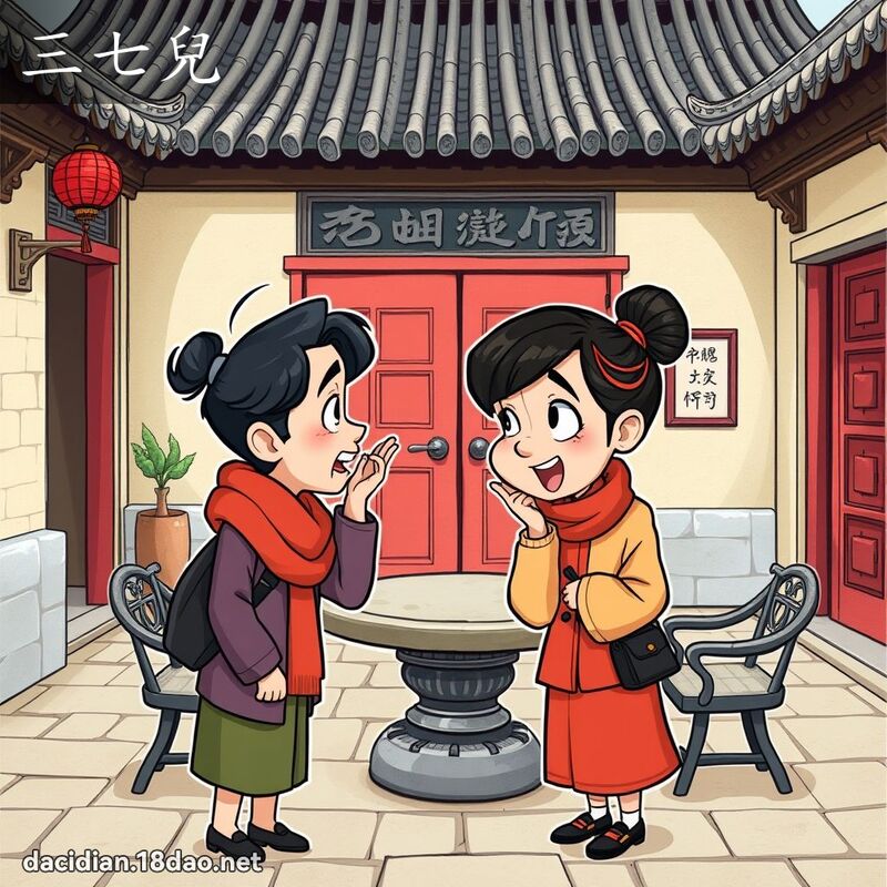 三七兒 - 國語大辭典配圖