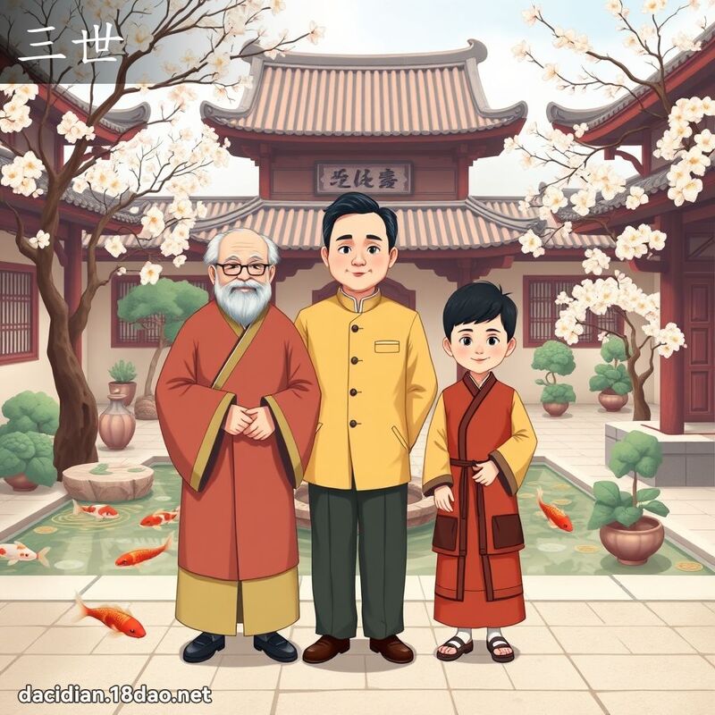 三世 - 国语大辞典配图