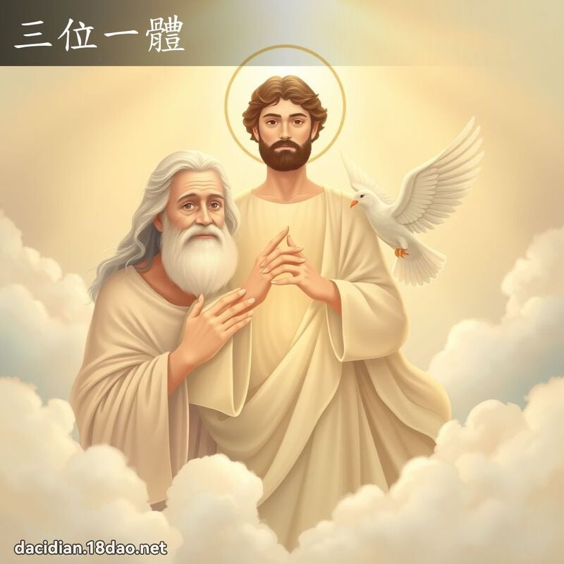 三位一体 - 国语大辞典配图