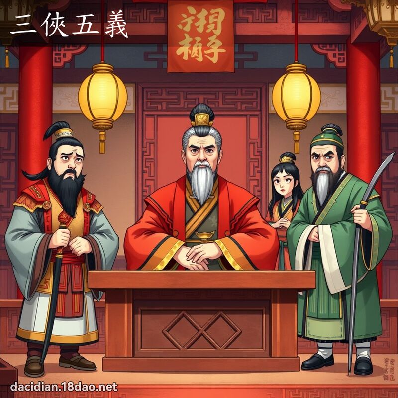 三俠五義 - 國語大辭典配圖