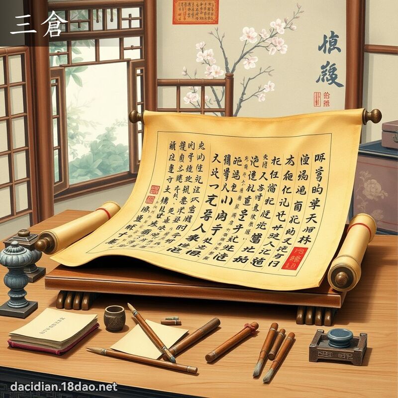 三倉 - 國語大辭典配圖