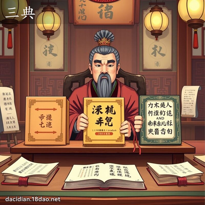 三典 - 國語大辭典配圖