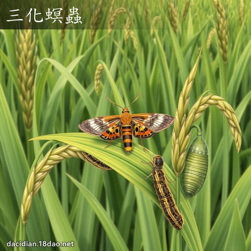 三化螟蟲 - 國語大辭典配圖